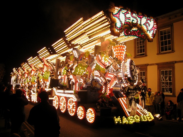 Wells Carnival - not too far from Barn Cottages at Lacock, Holiday Cottages near Bath